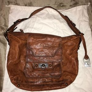 Frye Cameron hobo Cognac